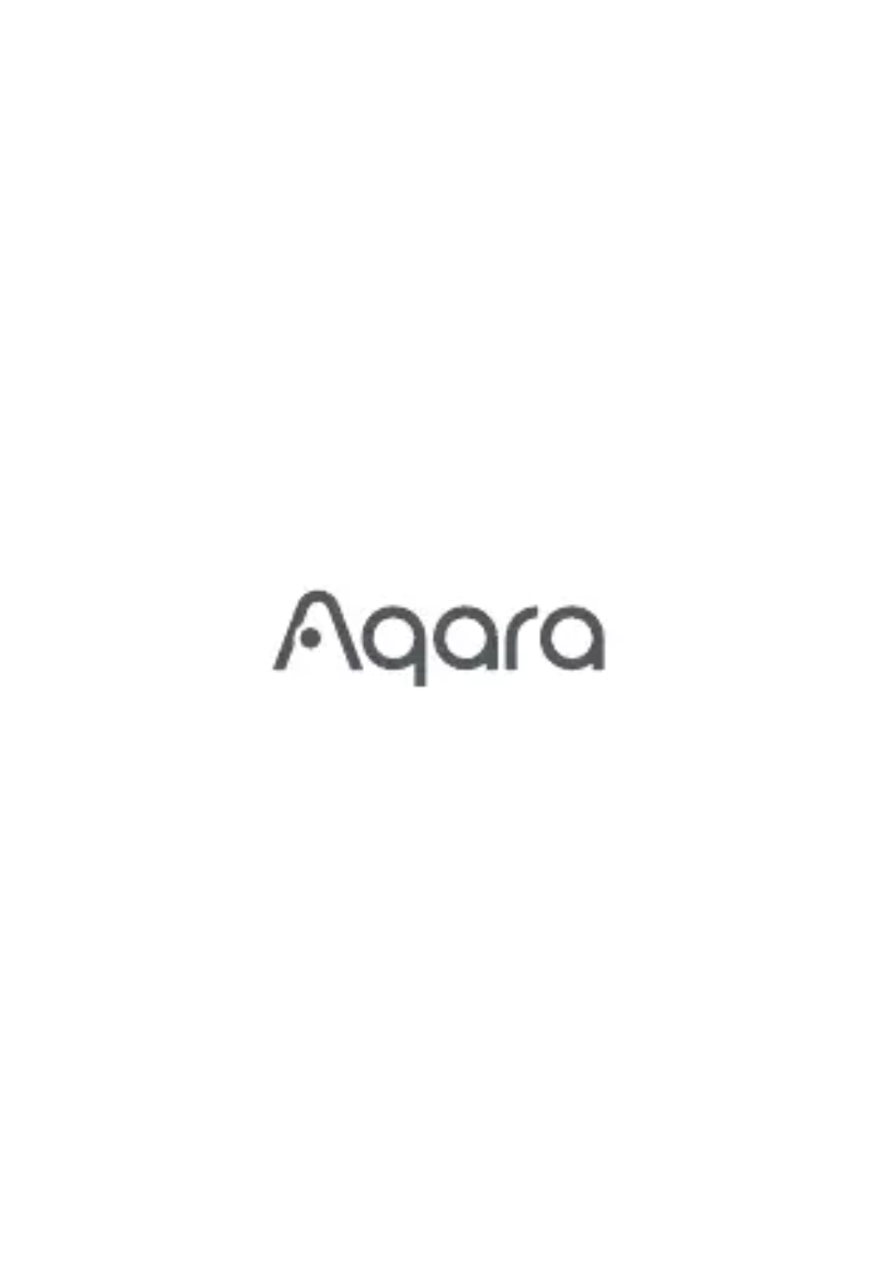 Page n°1 - Manuel utilisateur Aqara AAQS-S01
