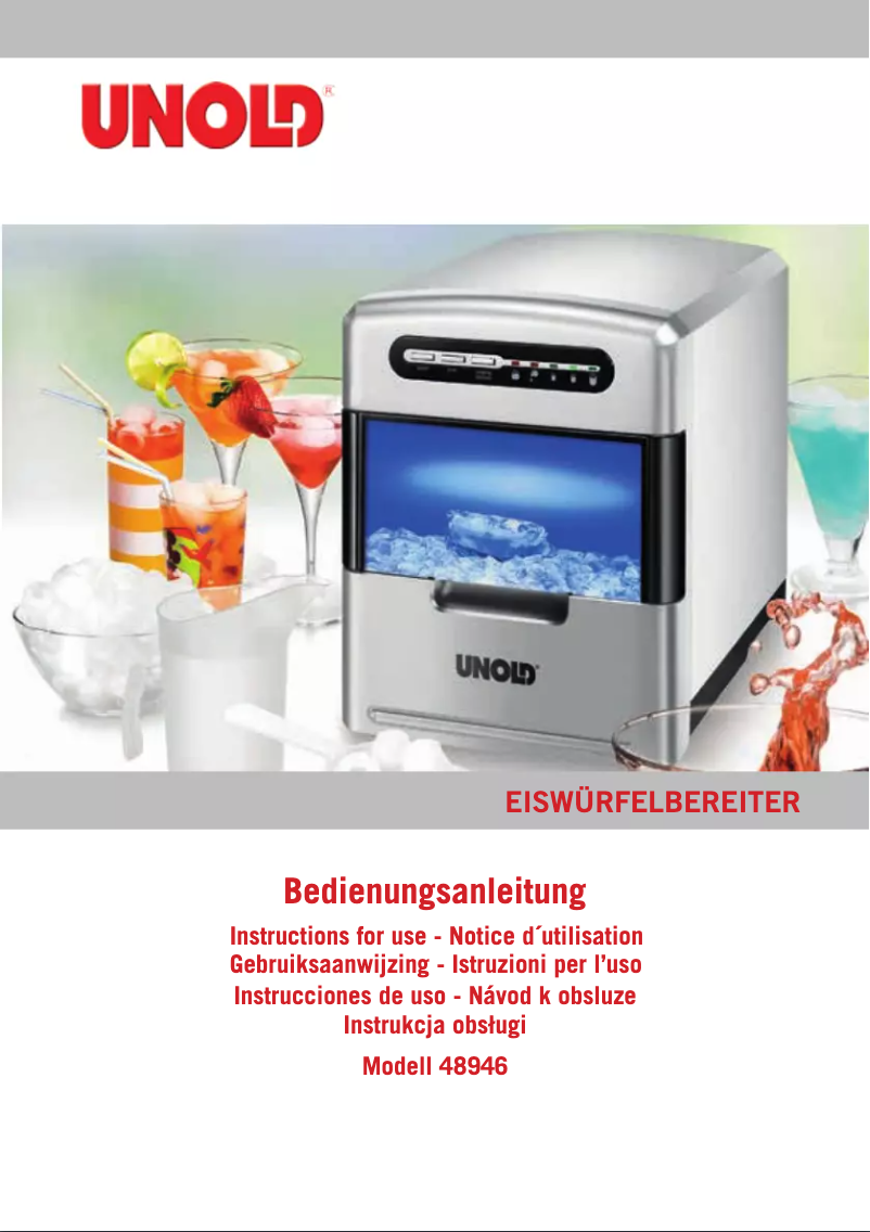 Image de la première page du manuel de l'appareil 48946