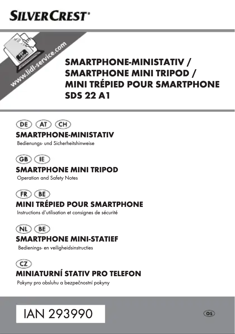 Page n°1 - Manuel utilisateur SilverCrest SDS 22 A1