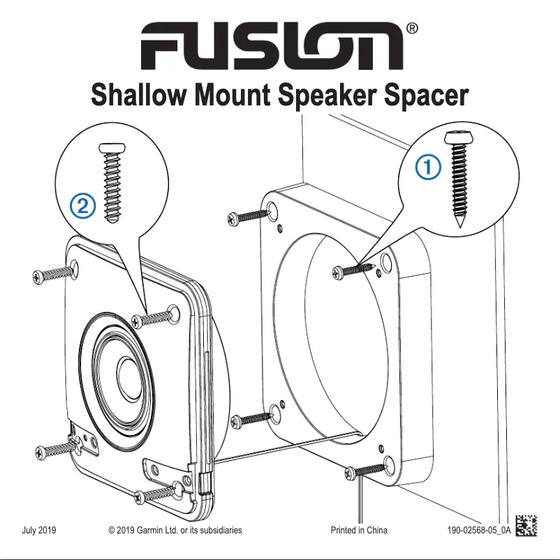Page 1 de la notice Manuel utilisateur Fusion 010-12937-00