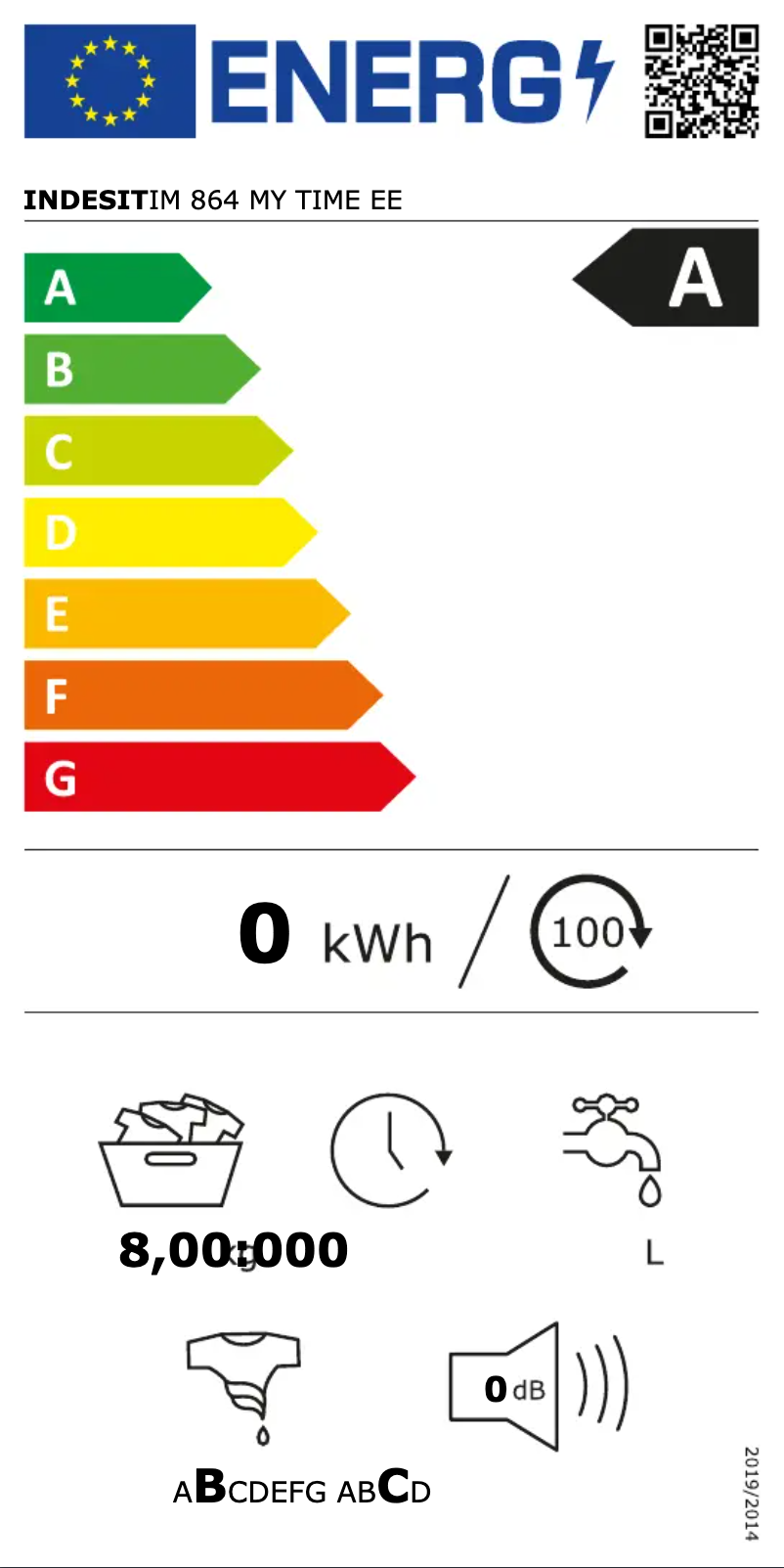 Page n°1 - Manuel utilisateur Indesit IM 864 MY TIME EE