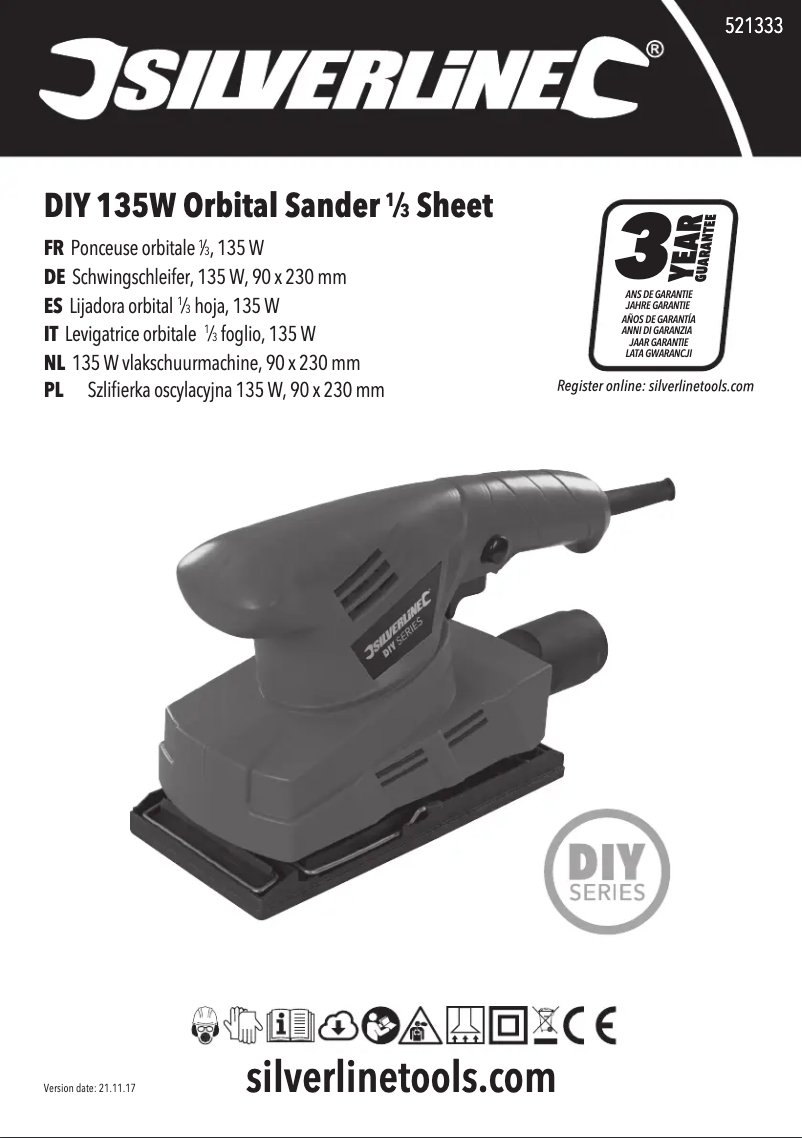 Image de la première page du manuel de l'appareil 521333