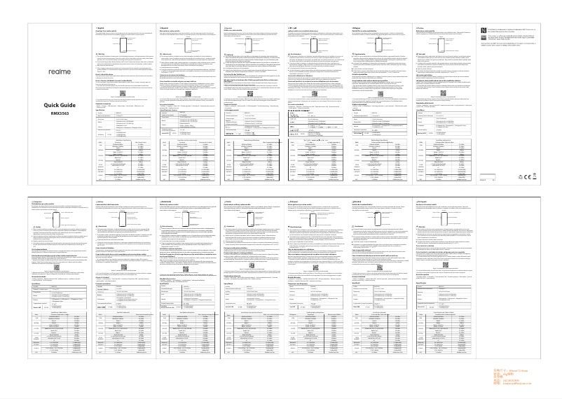 Image de la première page du manuel de l'appareil GT Neo 3 1