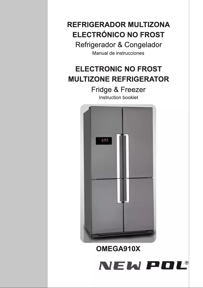 Page n°1 - Manuel utilisateur New Pol Omega910X