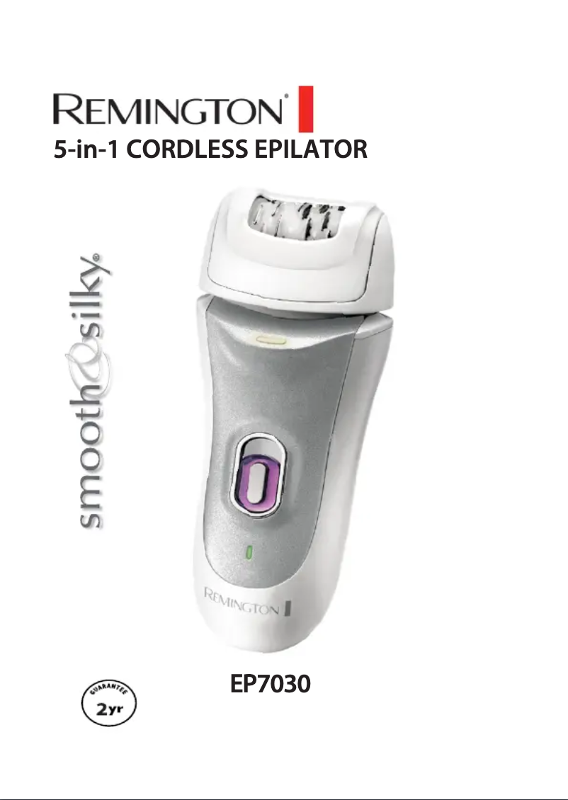 Page n°1 - Manuel utilisateur Remington EP7030