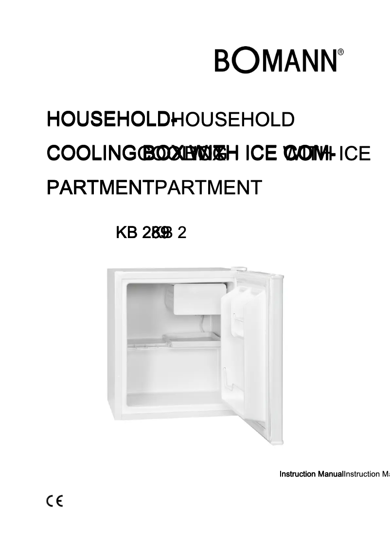 Image de la première page du manuel de l'appareil KB 289