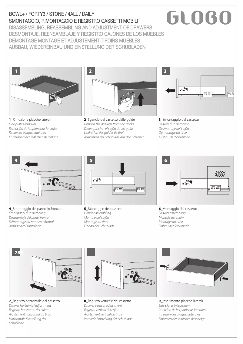 Image de la première page du manuel de l'appareil BPM2Y