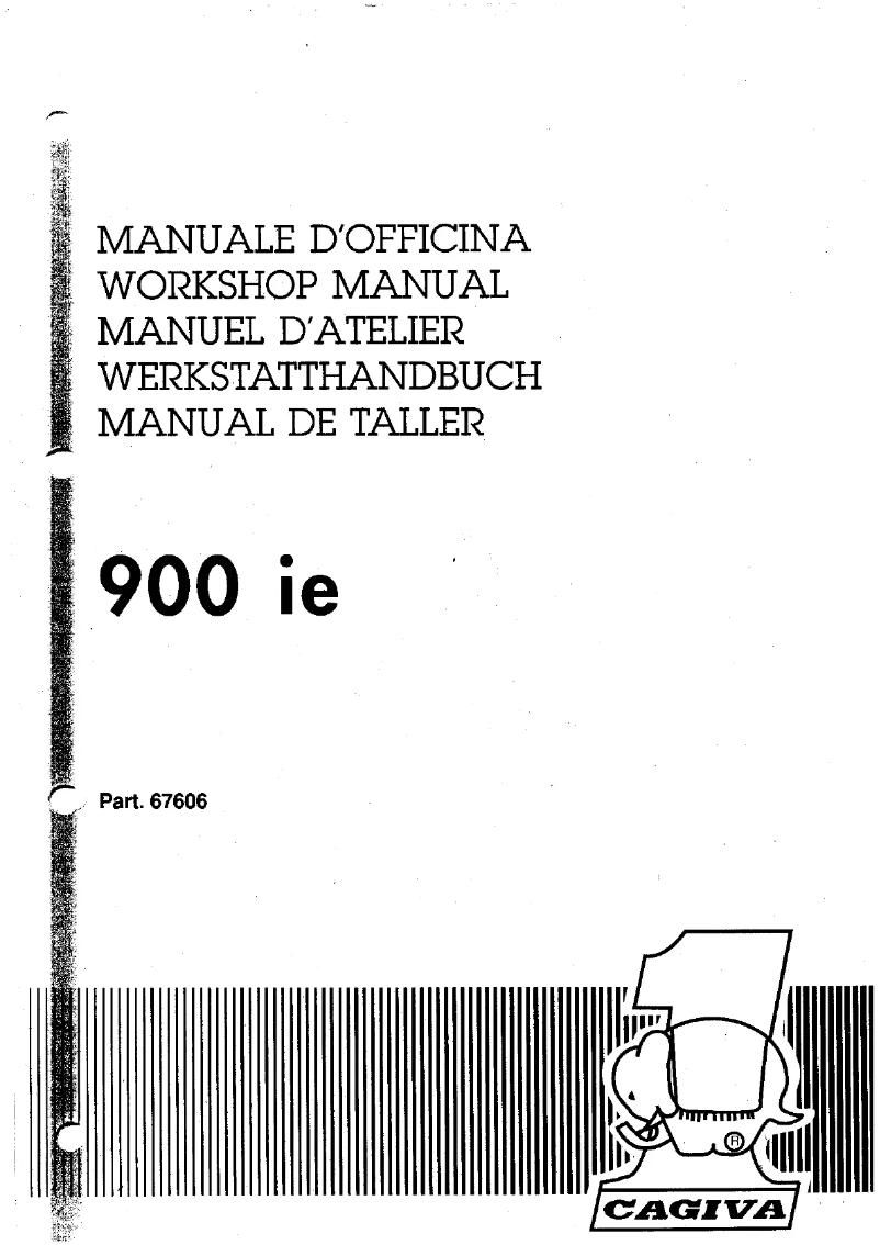Imagen de la primera página del manual del dispositivo 900 ie