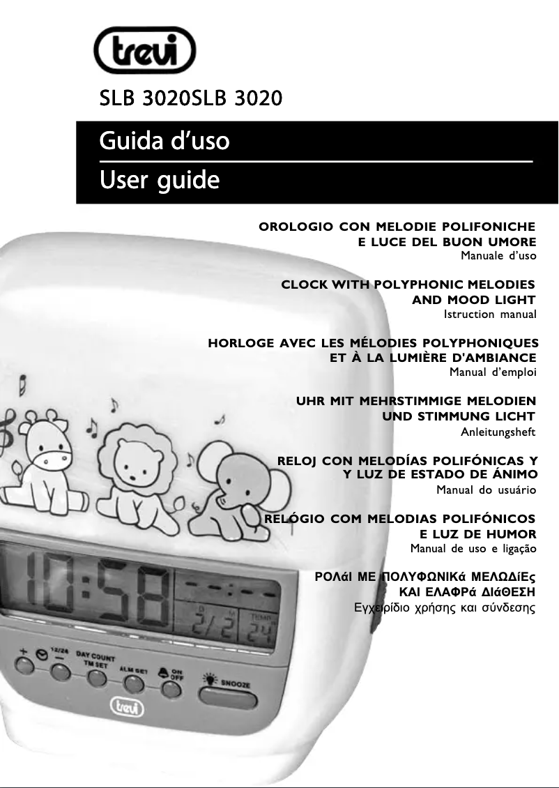 Page 1 de la notice Manuel utilisateur Trevi SLB 3020