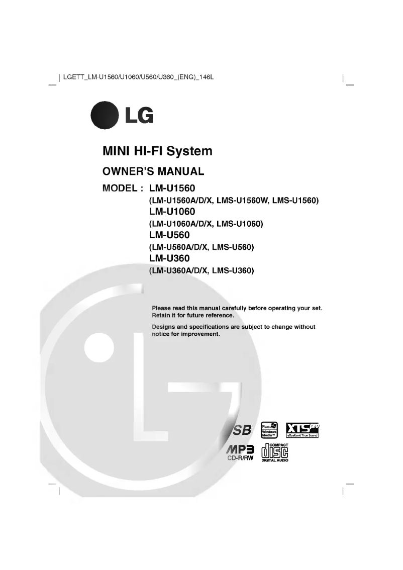 Página 1 del manual Manual de usuario LG LM-U360A