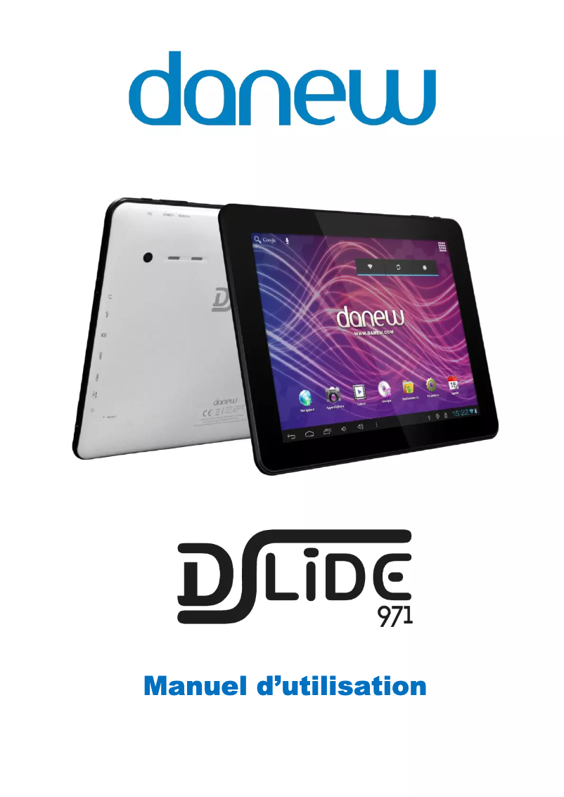 Image de la première page du manuel de l'appareil DSlide 971