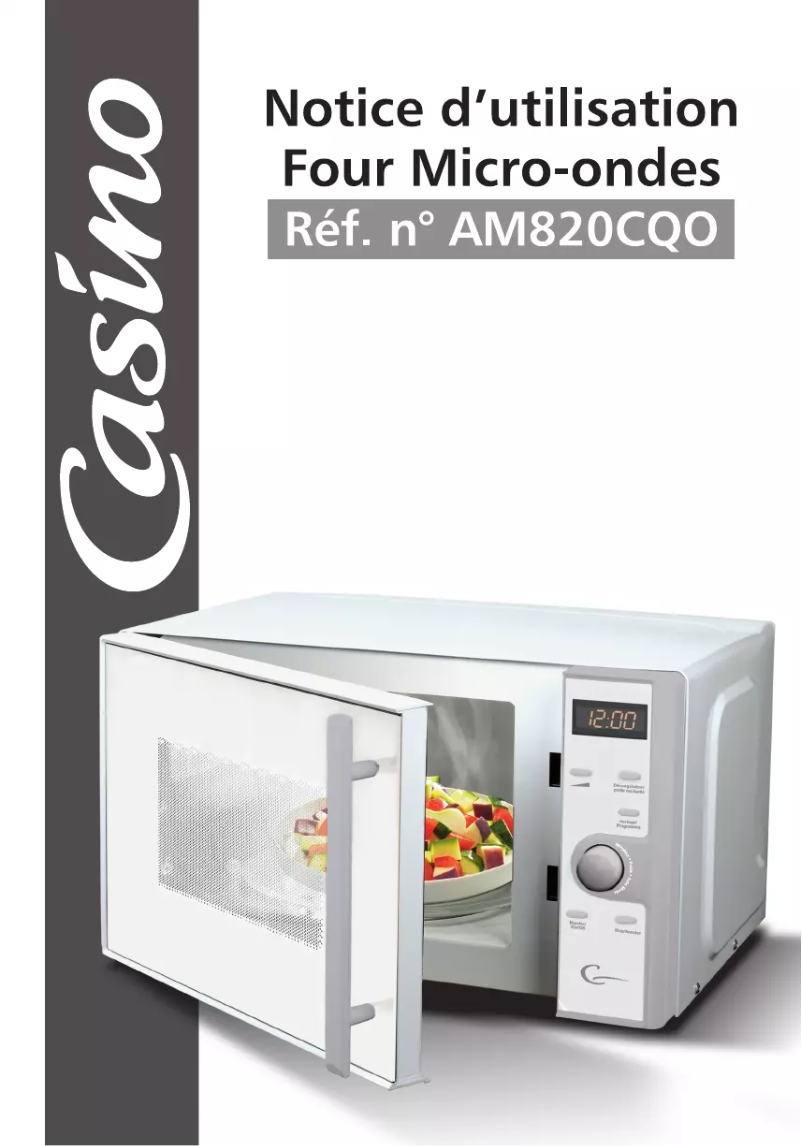 Página 1 del manual Manual de usuario Casino AM820CQO