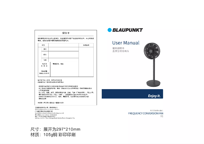 Page 1 de la notice Manuel utilisateur Blaupunkt X1