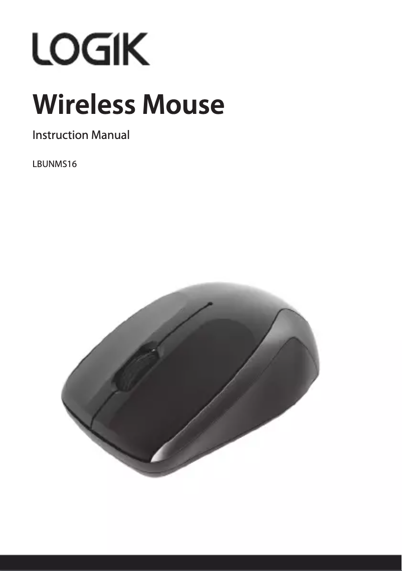 Page 1 of the manual User Manual Logik LBUNMS16