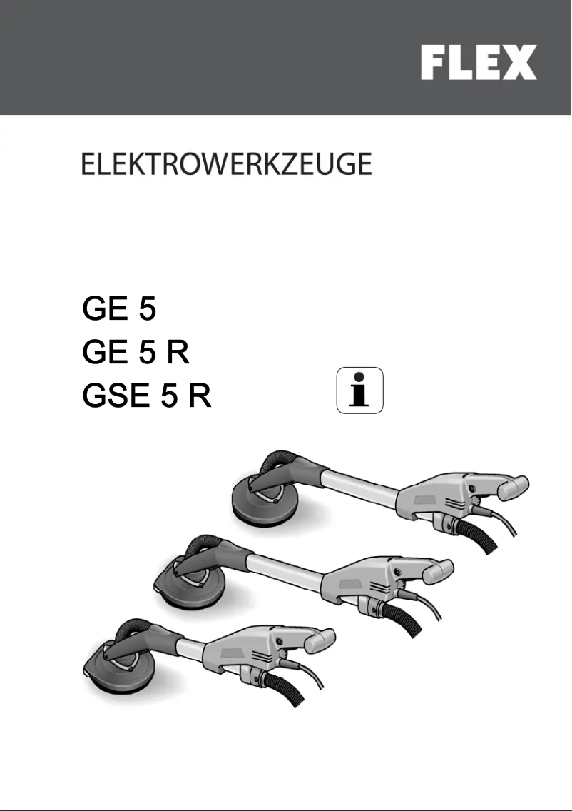 Page 1 de la notice Manuel utilisateur Flex GE 5
