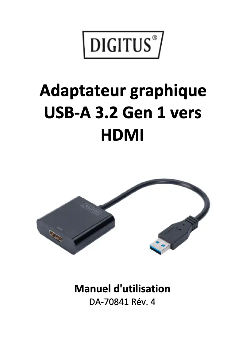 Página 1 del manual Manual de usuario Digitus DA-70841