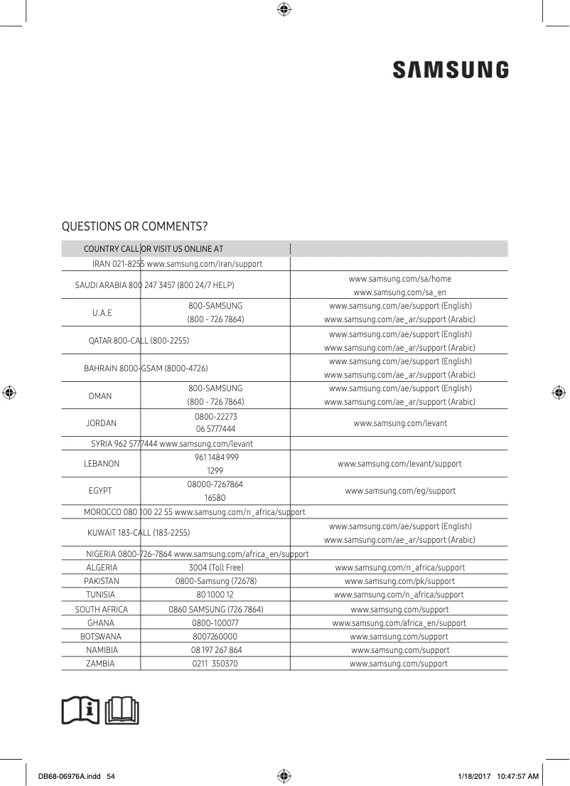Page n°1 - Manuel utilisateur Samsung AR13MRFHPWK