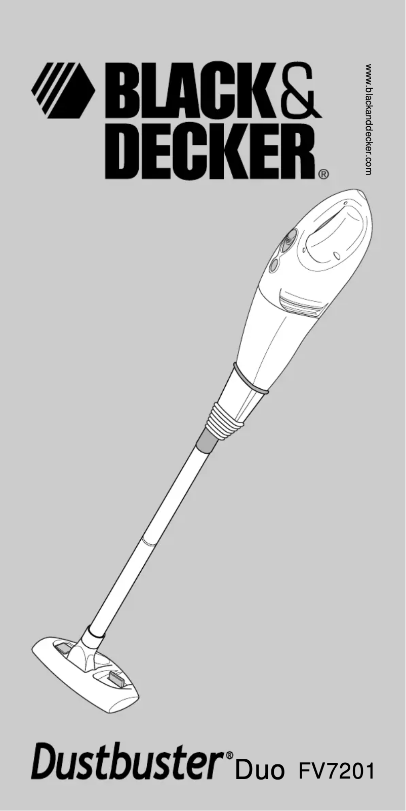 Image de la première page du manuel de l'appareil FV7201K