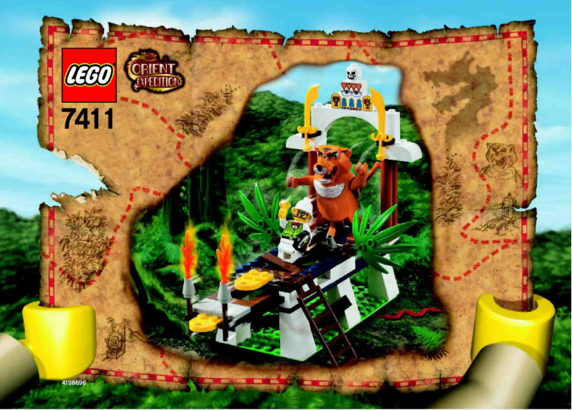 Página 1 del manual Manual de usuario Lego Adventurers 7411
