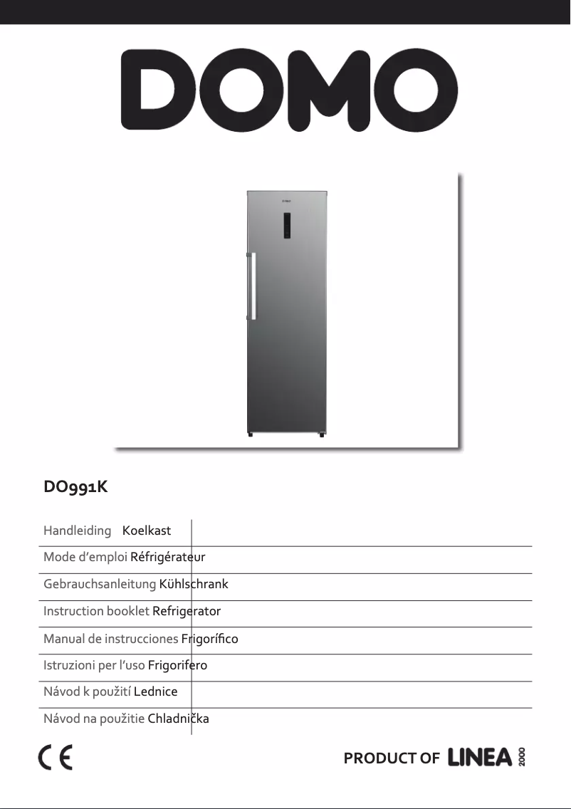 Page n°1 - Manuel utilisateur Domo DO991K