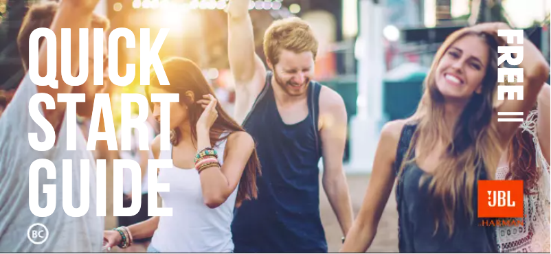 Page n°1 - Manuel utilisateur JBL Free II