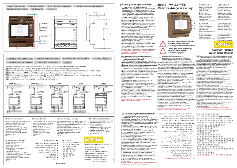 Page 1 de la notice Guide de démarrage rapide ENTES MPR-24-PM