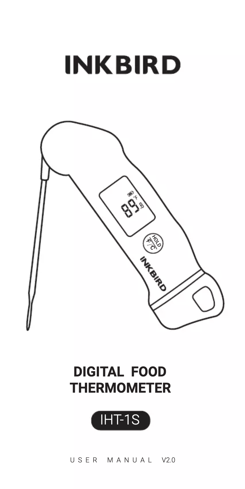 Image de la première page du manuel de l'appareil IHT-1S