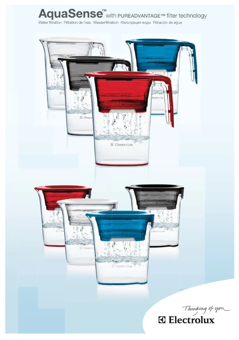 Page n°1 - Manuel utilisateur Electrolux EWFLJ1