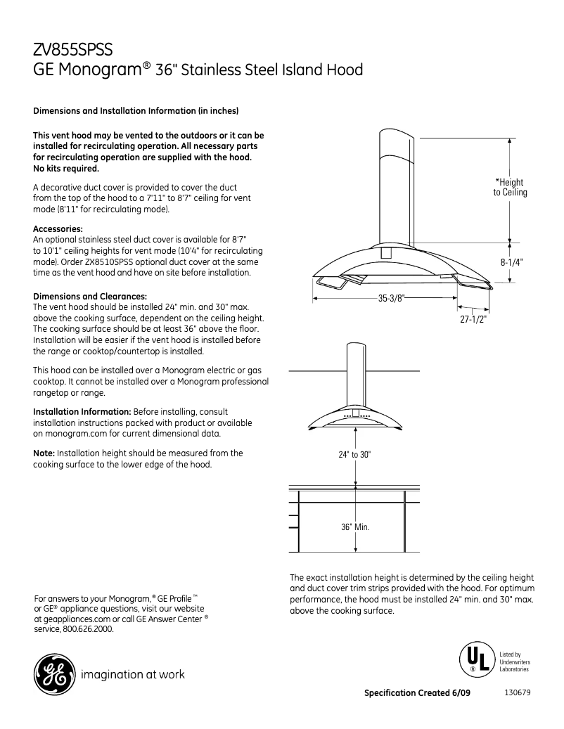 Image de la première page du manuel de l'appareil ZV855SPS