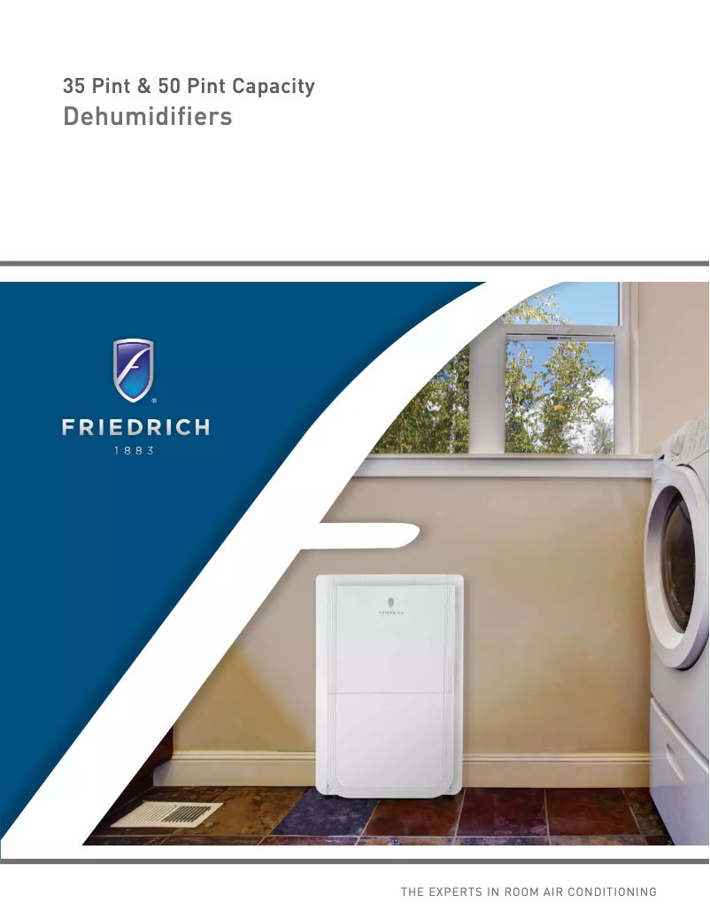 Page 1 de la notice Brochure Friedrich D50B1A