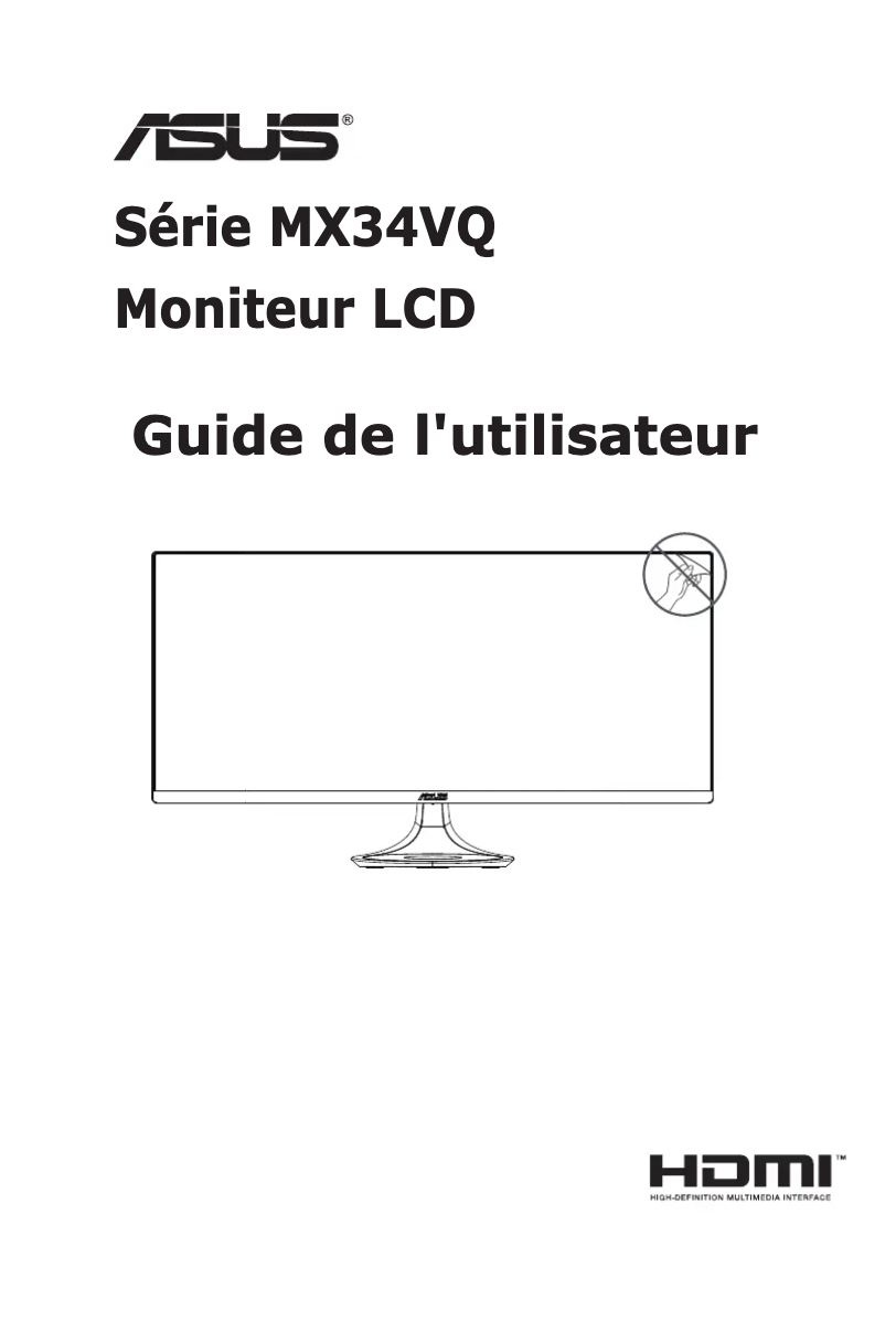 Image de la première page du manuel de l'appareil Designo Curve MX34VQ