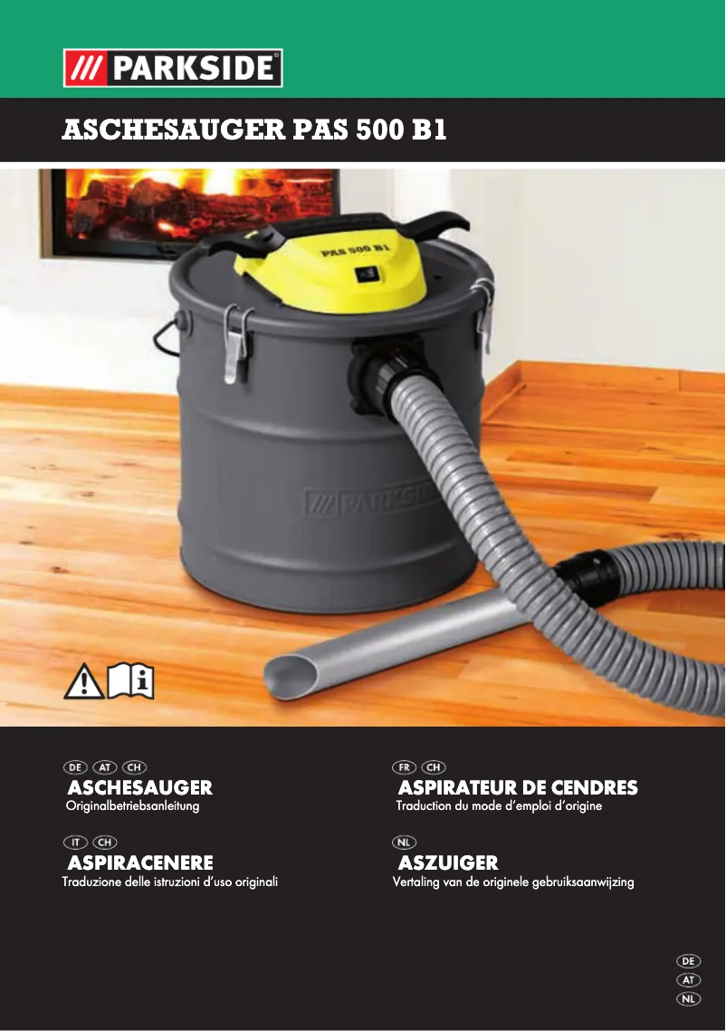 Page 1 de la notice Manuel utilisateur Parkside PAS 500 B1