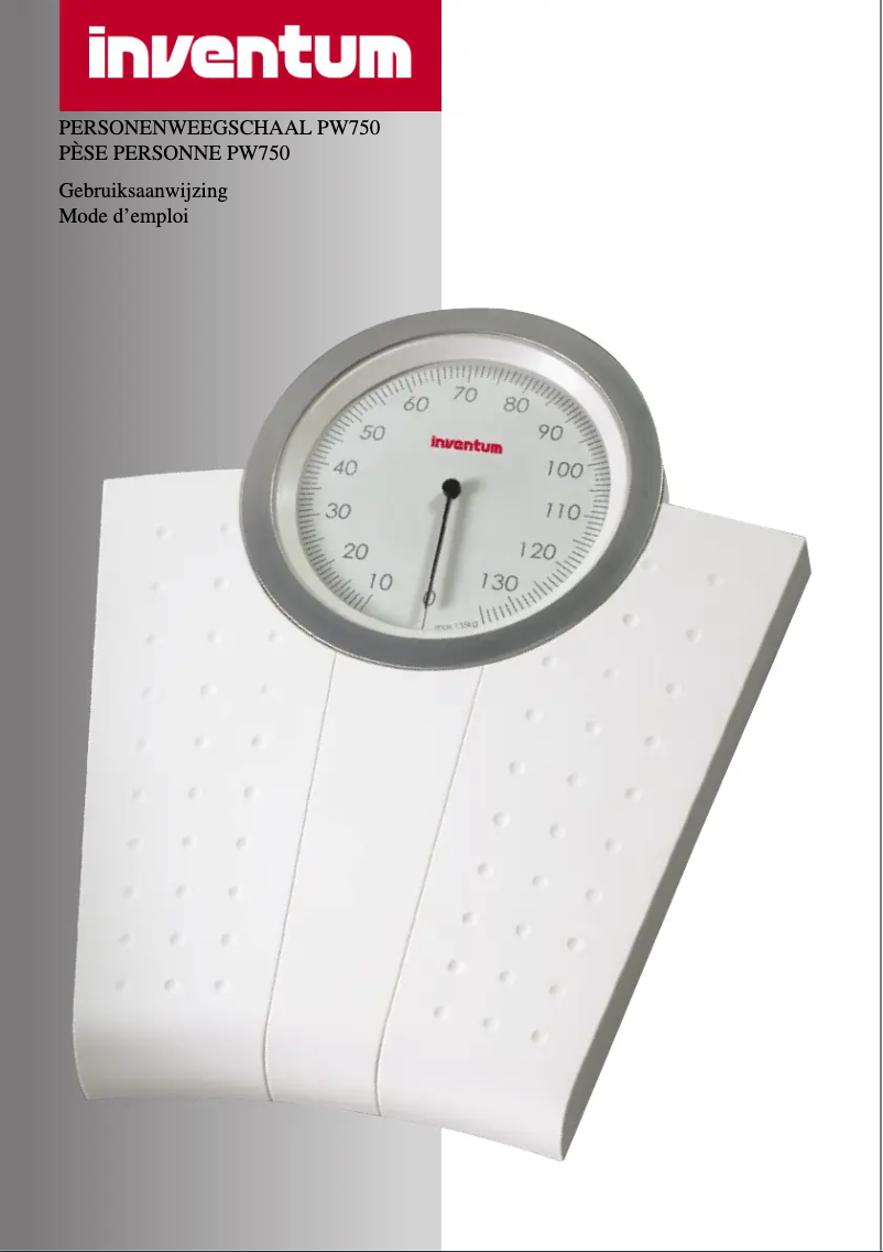Page 1 de la notice Manuel utilisateur Inventum PW750