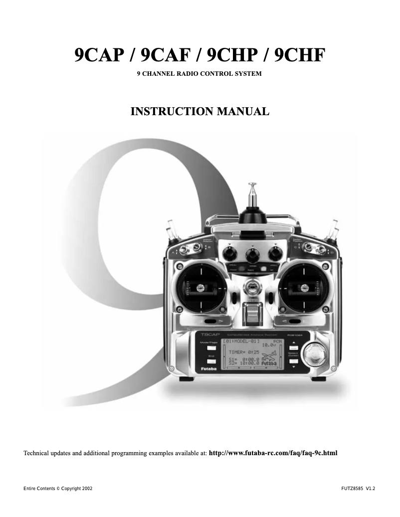 Image de la première page du manuel de l'appareil 9CHP