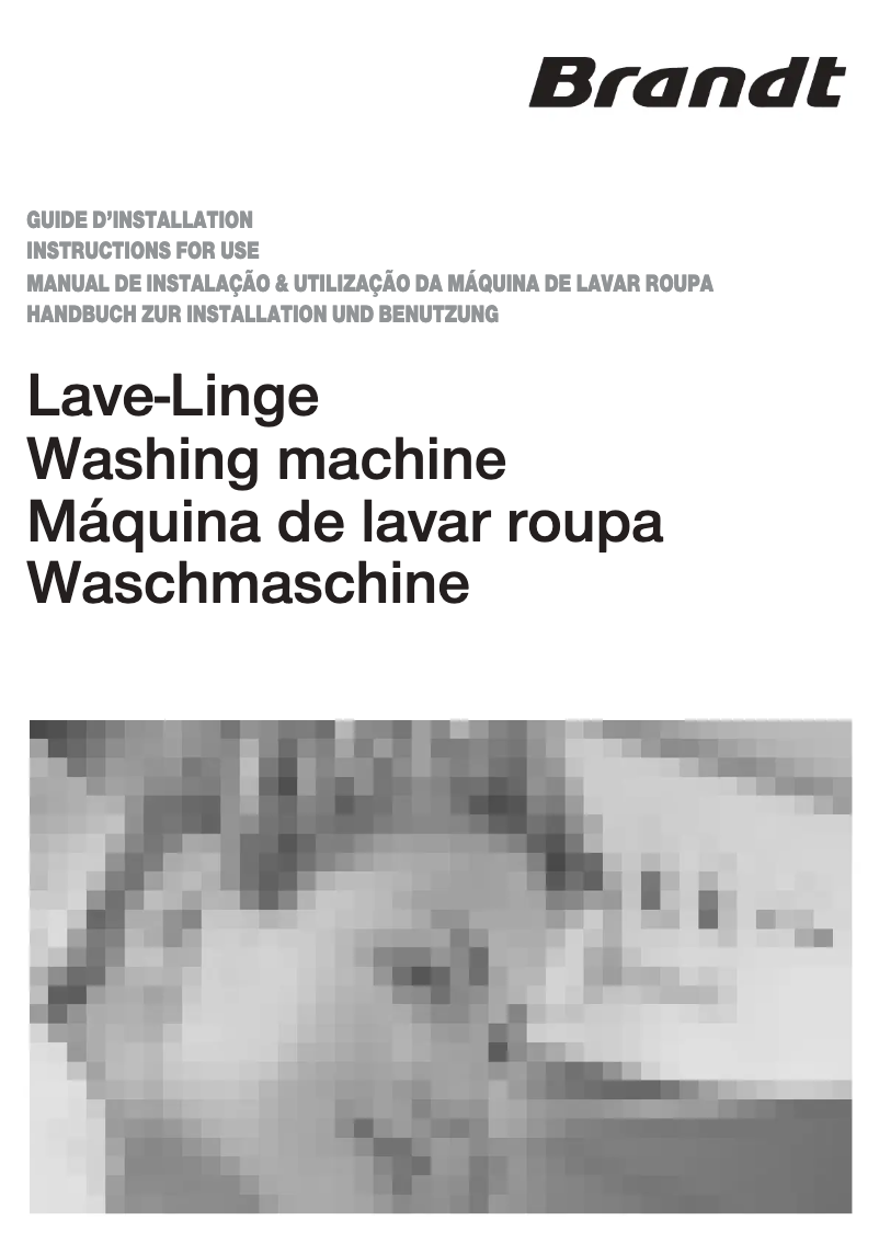 Image de la première page du manuel de l'appareil WFD 1146 E