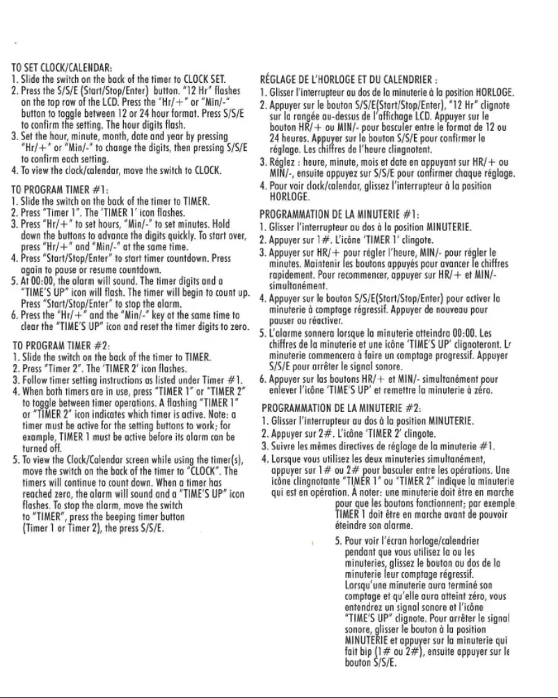 Image de la première page du manuel de l'appareil 5828
