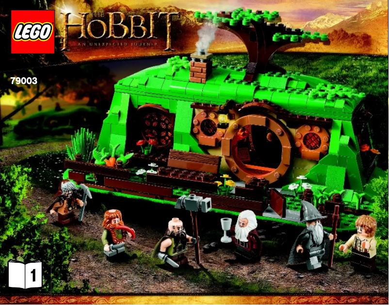 Page n°1 - Manuel utilisateur Lego The Hobbit 79003