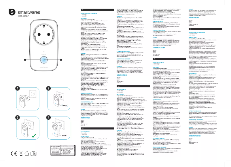 Image de la première page du manuel de l'appareil SH8-90901