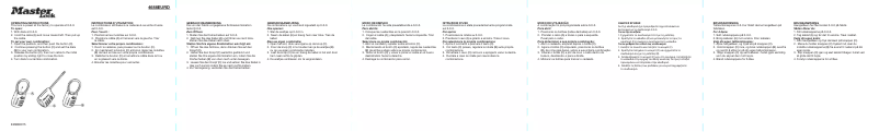 Image de la première page du manuel de l'appareil 4688EURD