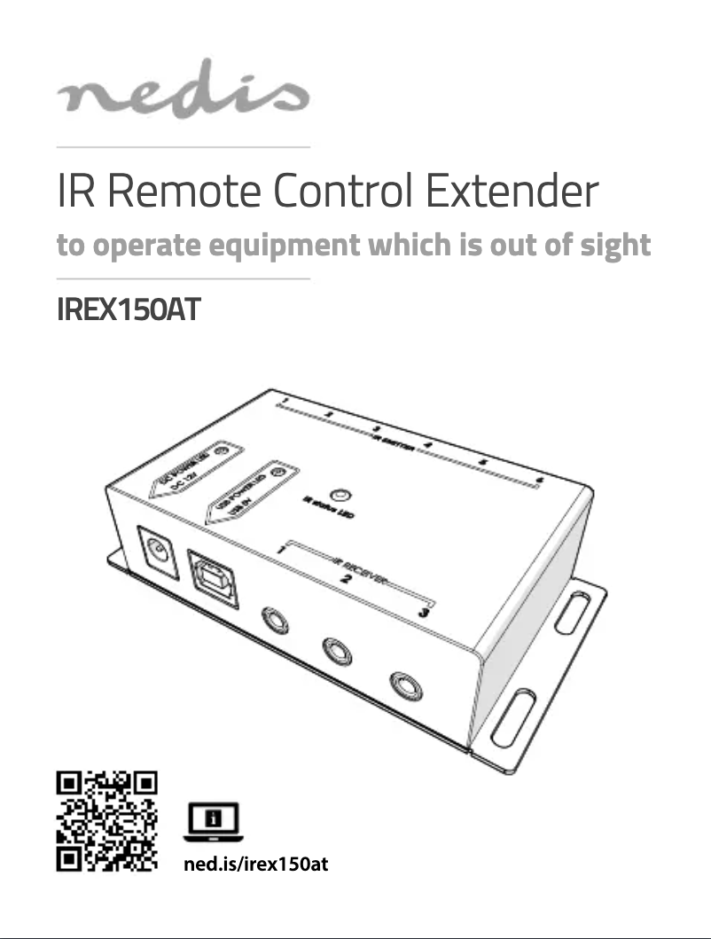 Page 1 de la notice Manuel utilisateur Nedis IREX150AT