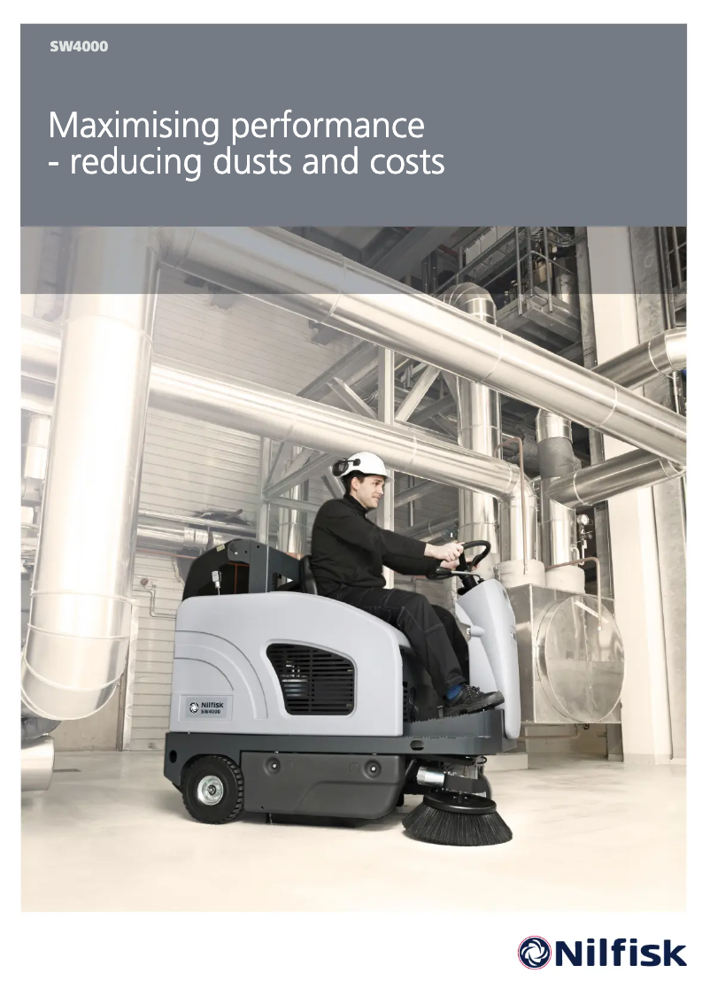 Page n°1 - Brochure Nilfisk SW4000