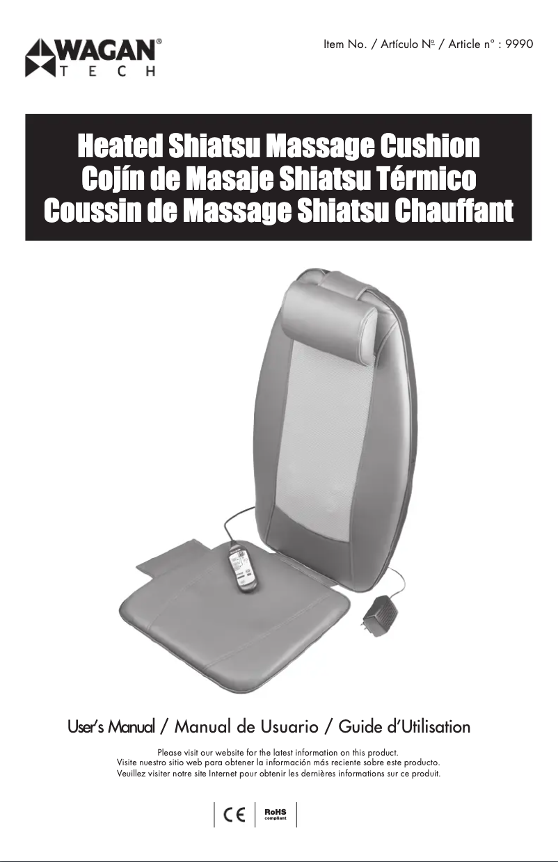 Page 1 de la notice Manuel utilisateur WAGAN 9990