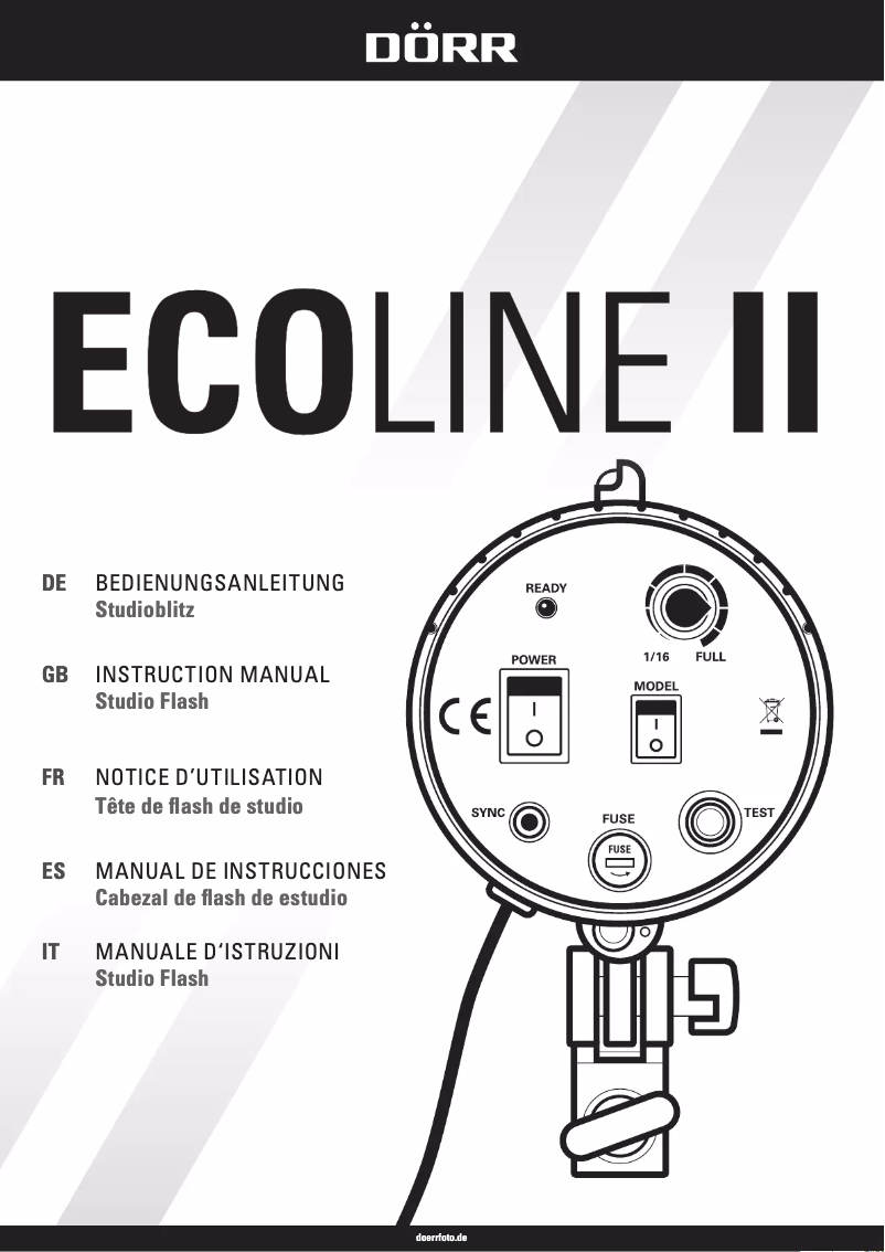 Página 1 del manual Manual de usuario Dörr ECOLINE II