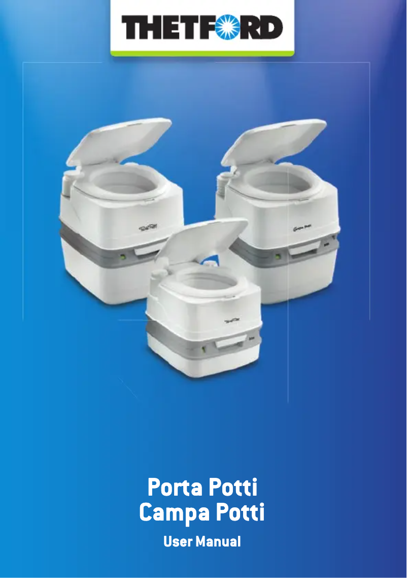 Página 1 del manual Manual de usuario Thetford Porta Potti 145