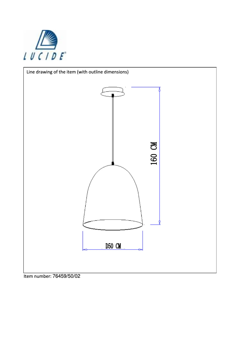 Page n°1 - Manuel utilisateur Lucide Calais