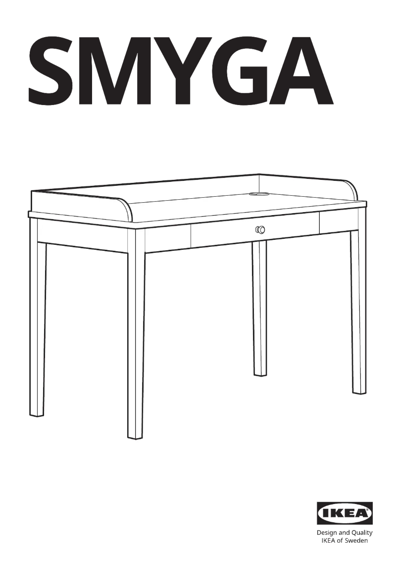 Image de la première page du manuel de l'appareil SMYGA 205.472.21