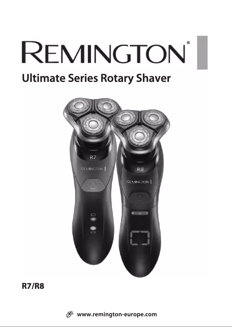 Page 1 de la notice Manuel utilisateur Remington Ultimate Series R8
