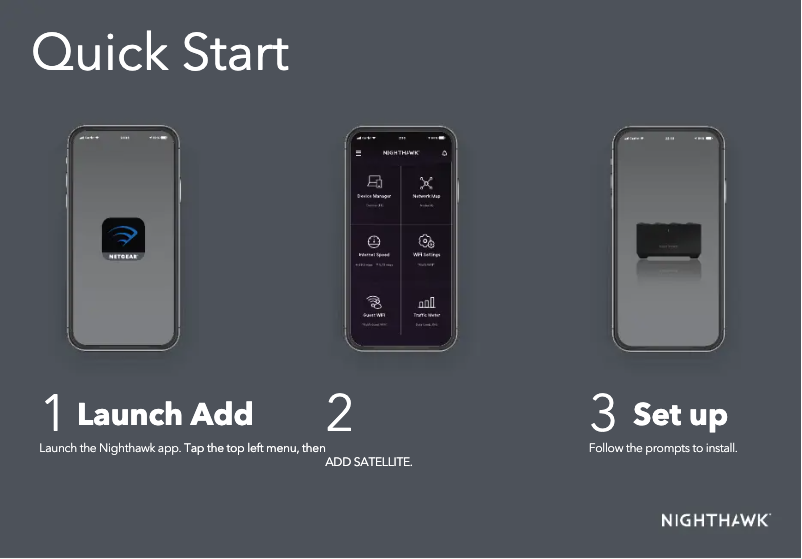 Page n°1 - Guide d'installation Netgear Nighthawk MS70