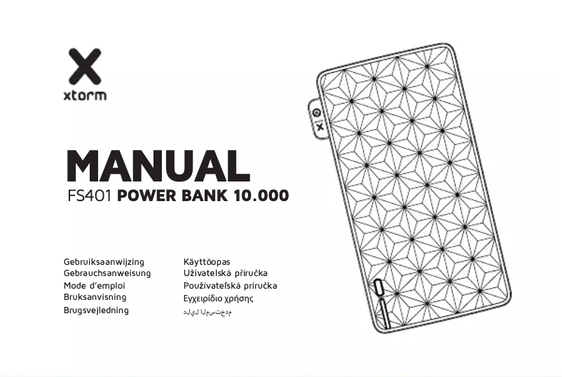 Page 1 de la notice Manuel utilisateur Xtorm FS401