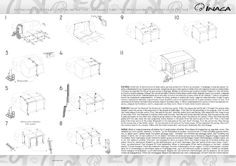 Page n°1 - Manuel utilisateur Inaca Alpes 380